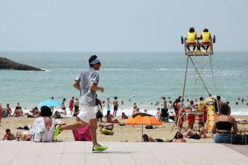 Canicule: record absolu de température battu à Biarritz