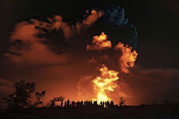 En images : l'éruption du volcan Kilauea à Hawaï