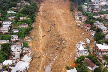En images, le bilan s'alourdit à Petropolis, au moins 94 personnes sont mortes