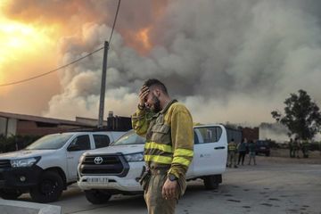En photos : un deuxième mort en Espagne dans des incendies monstres