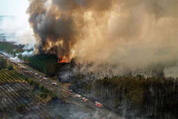 Incendies : l'Europe au chevet de la France sinistrée