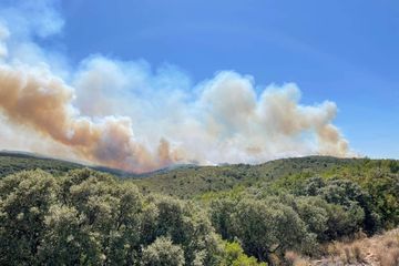 L'Hérault en proie à un incendie, un village évacué