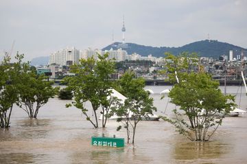 Le bilan des inondations en Corée du Sud monte à neuf morts