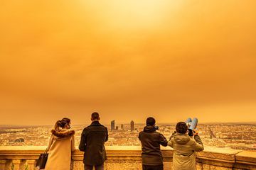 Le nuage de sable du Sahara a fait baisser la qualité de l'air en Europe