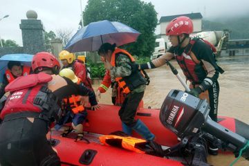 Pluies record dans le Sud de la Chine, plus de 220.000 personnes évacuéés