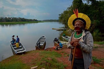 Raoni, le seigneur de l'Amazonie