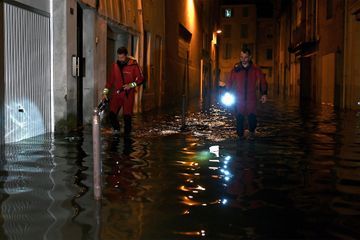 Pluies diluviennes sur Agen, des rues inondées mais pas de victimes