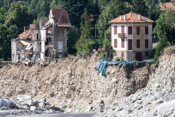 Un an après la crue, Saint-Martin-Vésubie est toujours un champ de ruines
