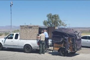 Cinq jeunes enfants découverts dans la benne d'un pick-up en Californie