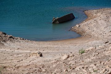 Entre drame climatique et crimes mafieux, l'énigmatique lac Mead en images