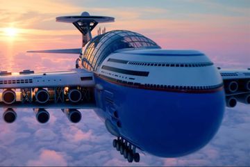 L'hôtel volant qui n'atterrit jamais