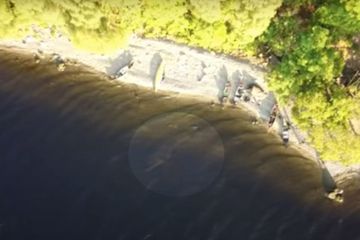 Le monstre du Loch Ness filmé par un drone
