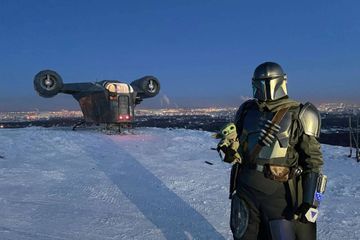 Le vaisseau du Mandalorian se pose à Iakoutsk