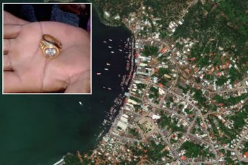 Tsunami d'or sur un village de pêcheurs au Venezuela