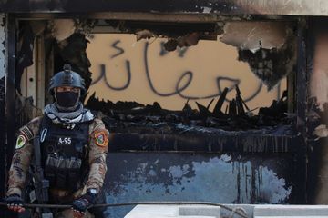 Irak : les photos de l'attaque de l'ambassade américaine