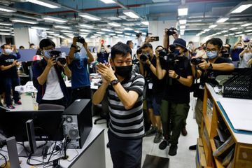 A Hong Kong, un autre ex-rédacteur en chef de l'Apple Daily arrêté