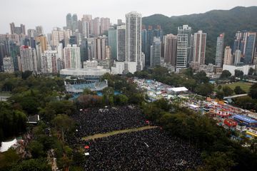 A Hongkong, la démonstration de force des manifestants pro-démocratie