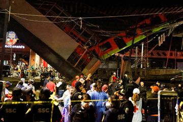 Accident tragique au Mexique : l'effondrement d'un pont du métro fait au moins 13 morts