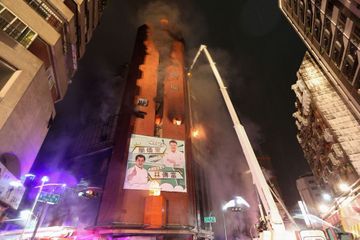 Au moins 46 morts dans l'incendie d'un immeuble à Taïwan