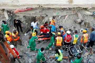 Au moins trois morts dans l'effondrement d'un immeuble à Nairobi