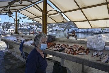 Avec le coronavirus, Mykonos est devenue une île 