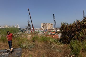 Beyrouth toujours en lambeaux