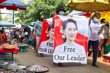 Birmanie : la situation d'Aung San Suu Kyi est «très préoccupante»