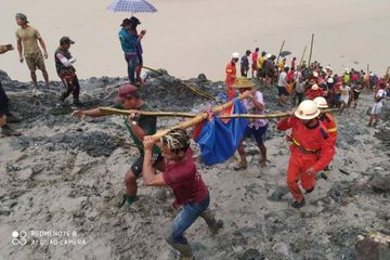 Birmanie : plus de 120 morts ensevelis dans une mine de jade