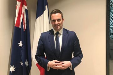 Brendan Berne, ambassadeur d'Australie en France : 