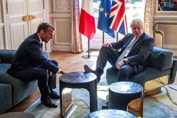 Brexit : Entre Macron et Johnson, détente à l'Elysée