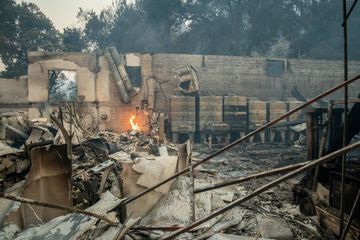 Californie : la Napa Valley en flammes, le Château Boswell réduit en cendres