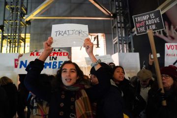 Manifestation Trump acquittement 8