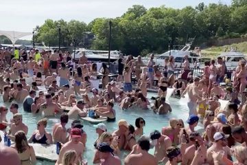 Dans le Missouri, une pool-party rassemble des centaines de personnes en pleine pandémie