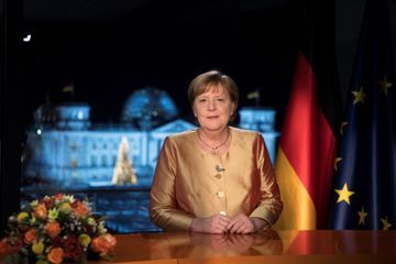 Dans ses derniers voeux aux Allemands, Angela Merkel évoque 