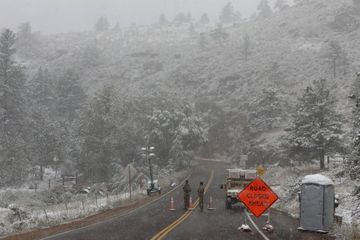 De la canicule à la neige... le Colorado perd 30 degrés en 24 heures