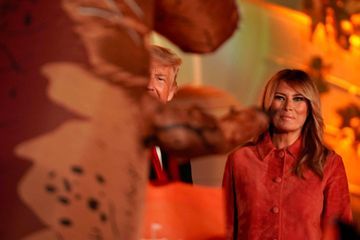 Donald Trump Melania Trump Halloween 24