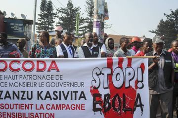 Ebola en RDC : la barre de 100 cas franchie, avec 43 morts depuis juin