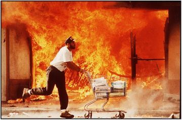 Dans les archives de Match - En 1992, Los Angeles à feu et à sang