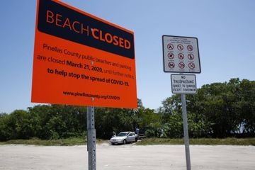 En Floride, les plages symbolisent l'absence de politique de confinement