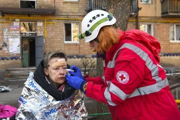En images : Kiev, une capitale sous les bombes