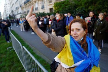 En images, les manifestations dans le monde pour soutenir l'Ukraine