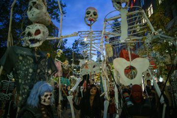 En images : New York retrouve sa grande parade d'Halloween