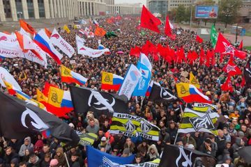En Russie, 20 000 manifestants pour la libération des 