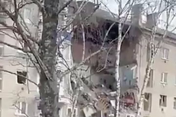 En Russie, explosion dans un immeuble en plein confinement
