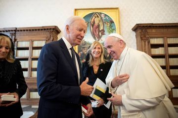 Entretien au Vatican pour Joe Biden et le pape François