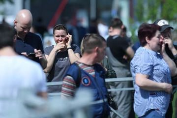 Fusillade dans une école de Kazan : le cauchemar en images