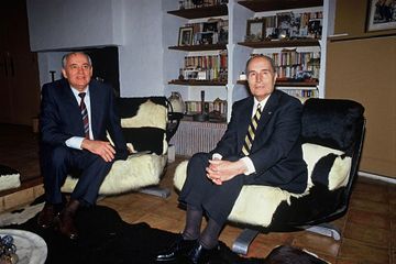 Gorbatchev et Mitterrand, une amitié particulière