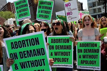 Grande journée de mobilisation pour défendre le droit d'avorter aux Etats-Unis