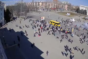 Guerre en Ukraine : une manifestation à Kherson dispersée par des tirs