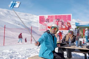 Iran : à Tochal, on skie comme à Courchevel !